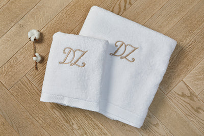 Luxury Personalised Embroidered Towels