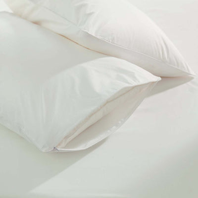 Cotton Pillow Protector Pair
