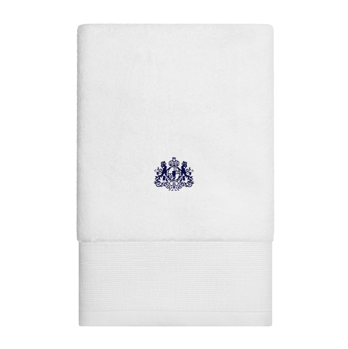 Crest Embroidered Como 700gsm Towel Collection