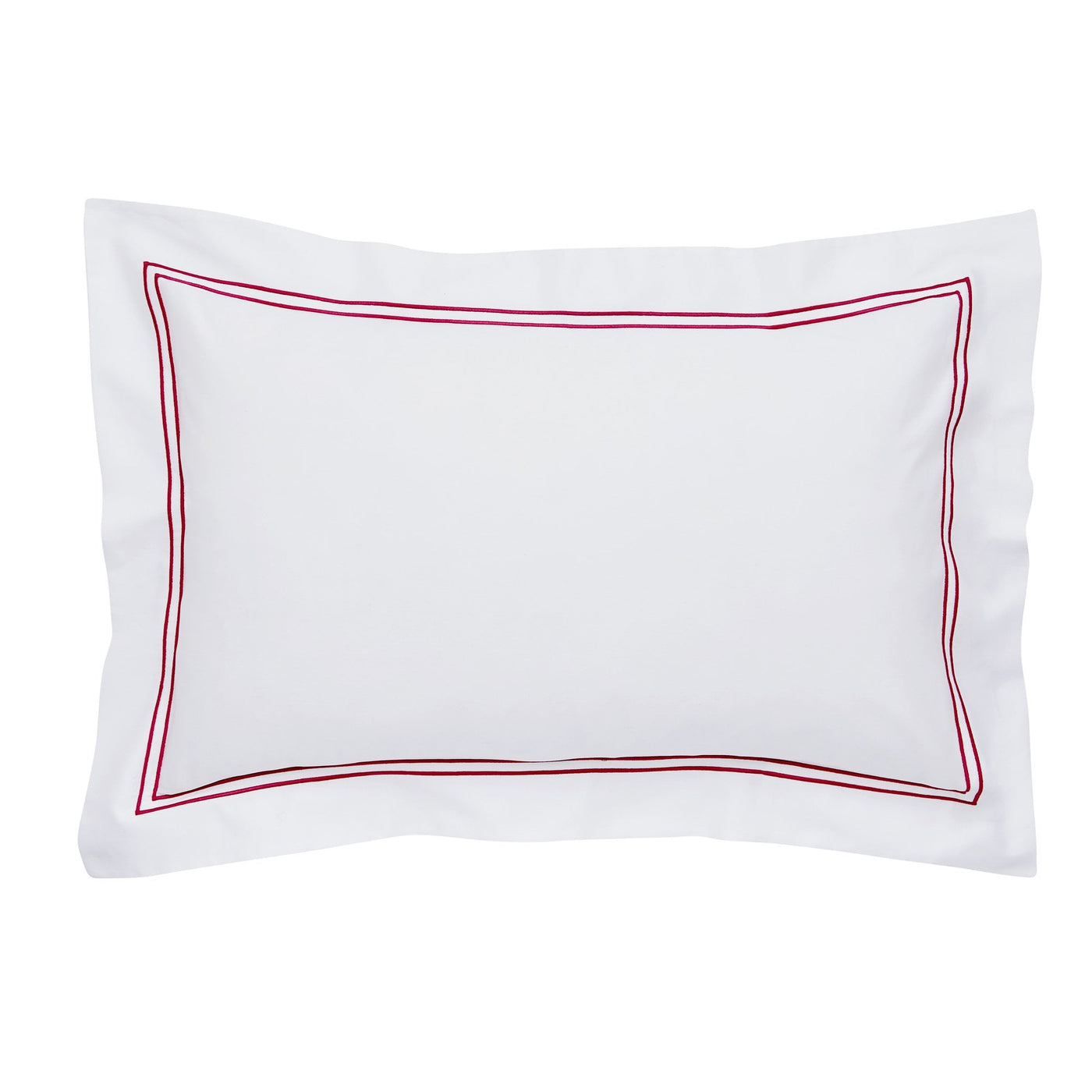 Lexington 300TC Sateen Fuchsia Pink Two Line Pillowcase