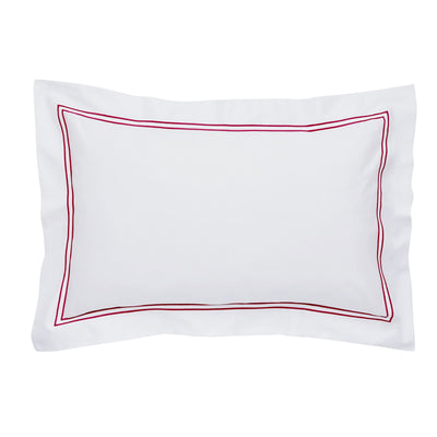 Lexington 300TC Sateen Fuchsia Pink Two Line Pillowcase