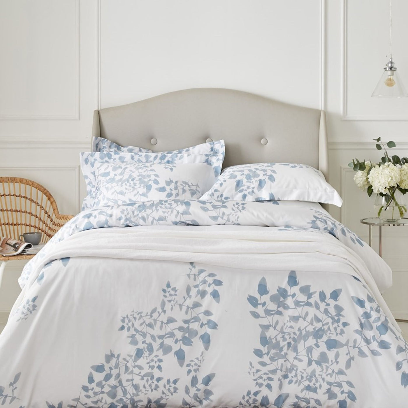 Sorrento Floral Sateen Bed Linen Collection