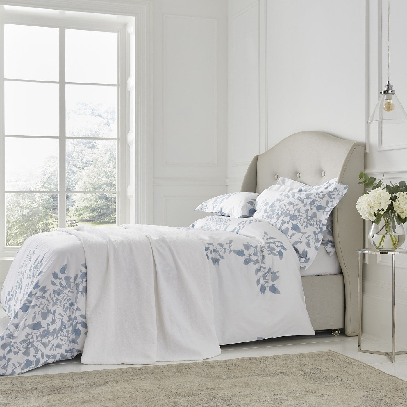 Sorrento Floral Sateen Bed Linen Collection