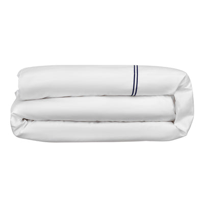Lexington 300TC Sateen Navy & White Two Line Bed Linen Collection