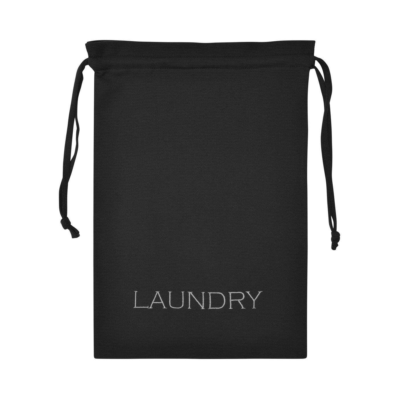 Milan Black Waffle Bags with Laundry, Hairdryer, Bath Mat, News and Shoe Bag Collection