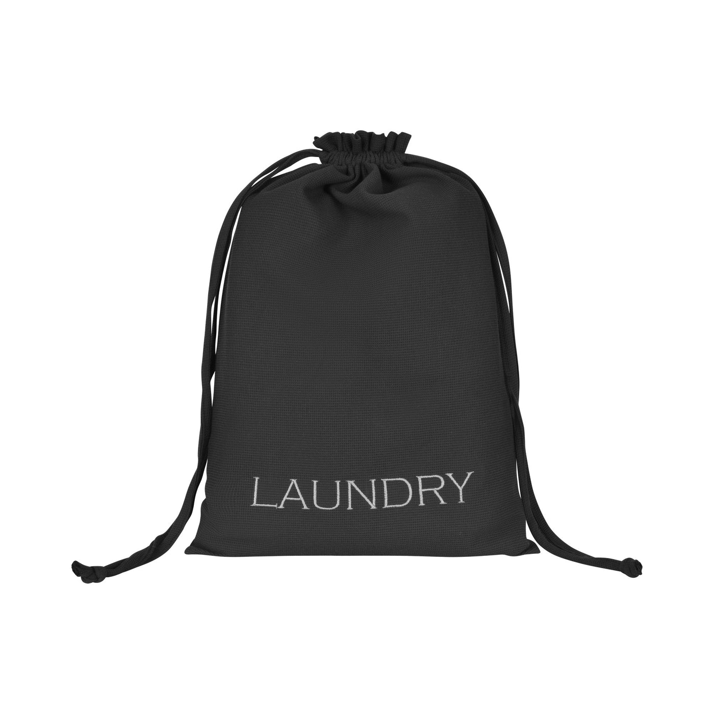 Milan Black Waffle Bags with Laundry, Hairdryer, Bath Mat, News and Shoe Bag Collection