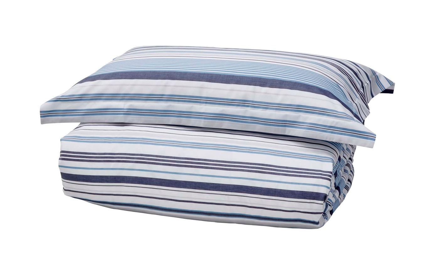 Hudson Stripe Cotton Bed Linen Pillowcase