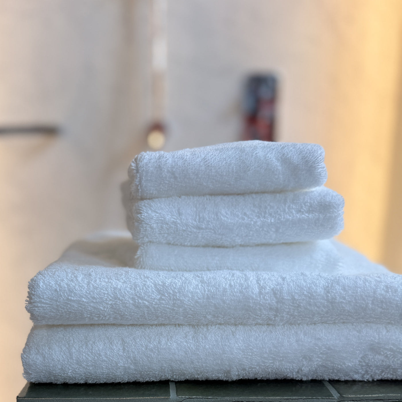 Riviera 650gsm Hotel Towel Collection White- NEW