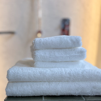 Riviera 650gsm Hotel Towel Collection White- NEW