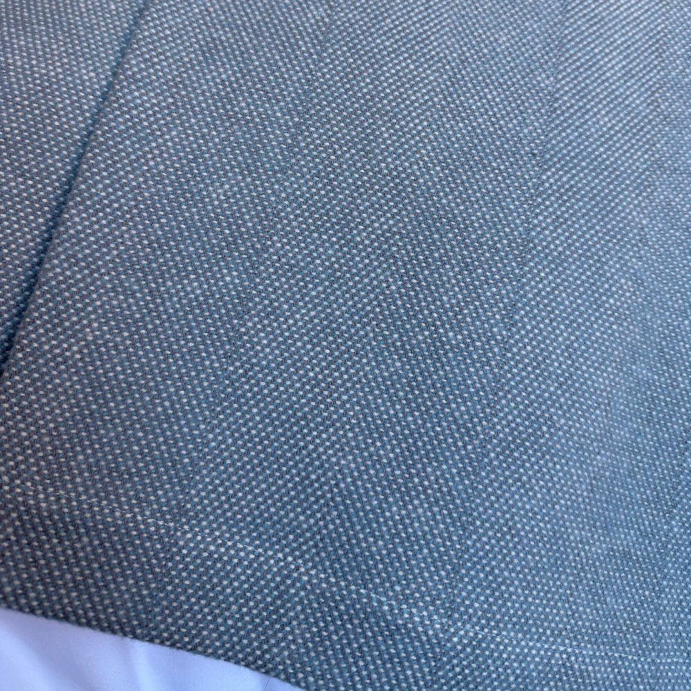Lisbon Cotton Herringbone Blanket and Throw - Hem  Stitch Finish