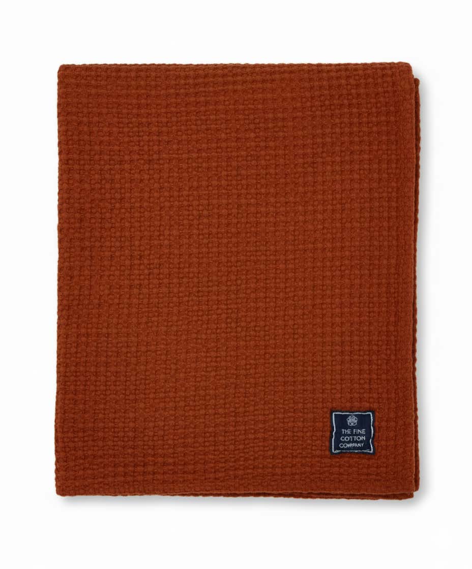 Portofino Cotton Waffle Blankets & Throws