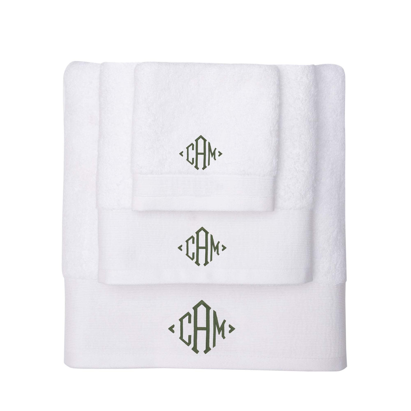 James Bond Inspired Embroidered Como 700gsm Towel Collection