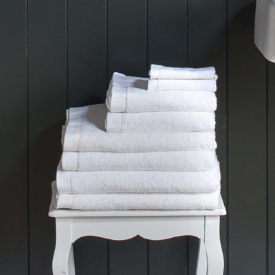 Venice 550gsm Hotel Towel Collection White