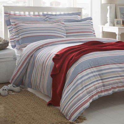 Hudson Stripe Organic Cotton Pillowcase