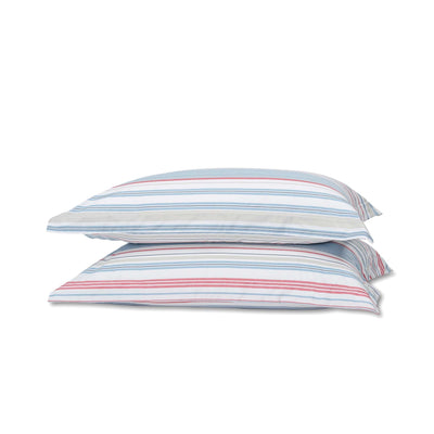 Hudson Stripe Organic Cotton Duvet Covers and Pillowcase
