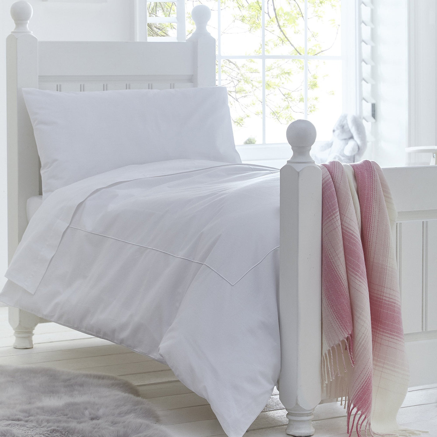 Seville Organic 600TC Sateen Childrens and Nursery Bed Linen Collection