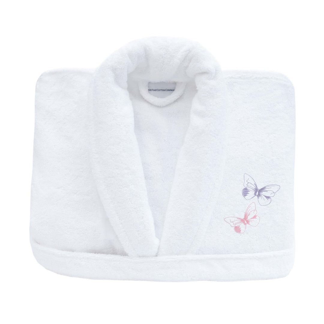 white christmas dresses Personalised Light Blue Teddy Bear Cotton Dressing Gown – kuzema.com main image 1