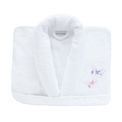 Butterfly Embroidered Bath Robe Collection
