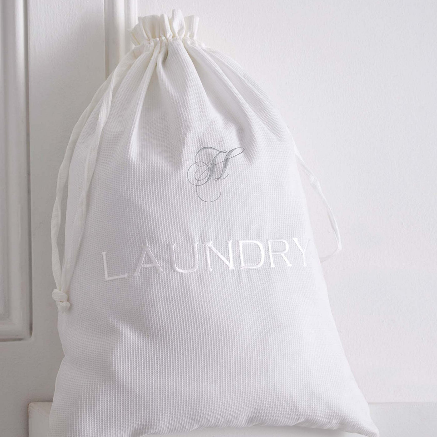 Royal Collection Personalised Luxury Waffle Laundry, Hairdryer and Shoe Bag Collection