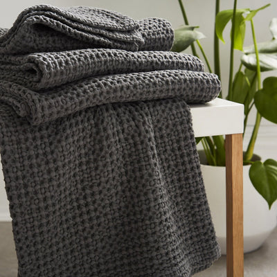 Portofino Cotton Waffle Blankets & Throws