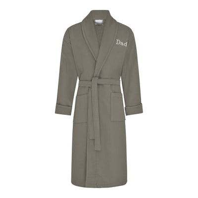 Embroidered Palermo Waffle Lined Bath Robe Collection