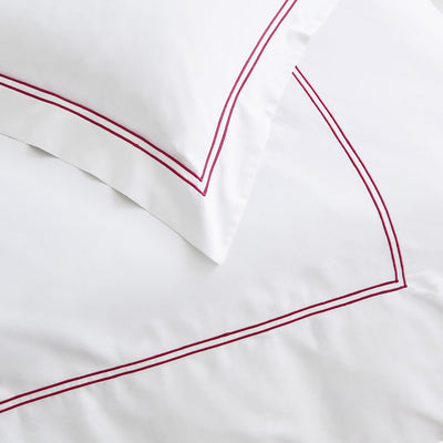 Lexington 300TC Sateen Fuchsia Pink Two Line Bed Linen Collection