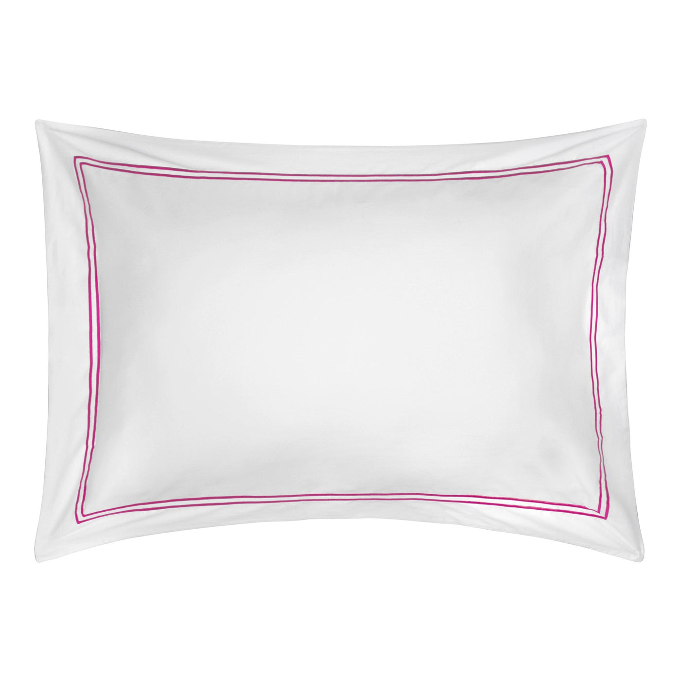 Lexington 300TC Sateen Fuchsia Pink Two Line Duvet Cover