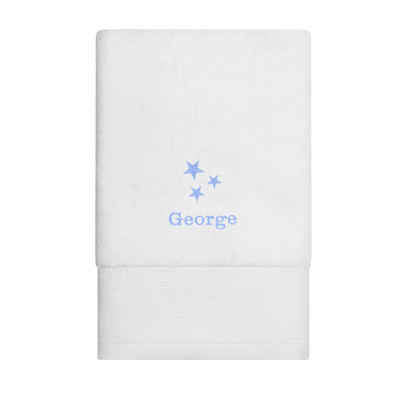 Star Motif Embroidered Como 700gsm Towel Collection