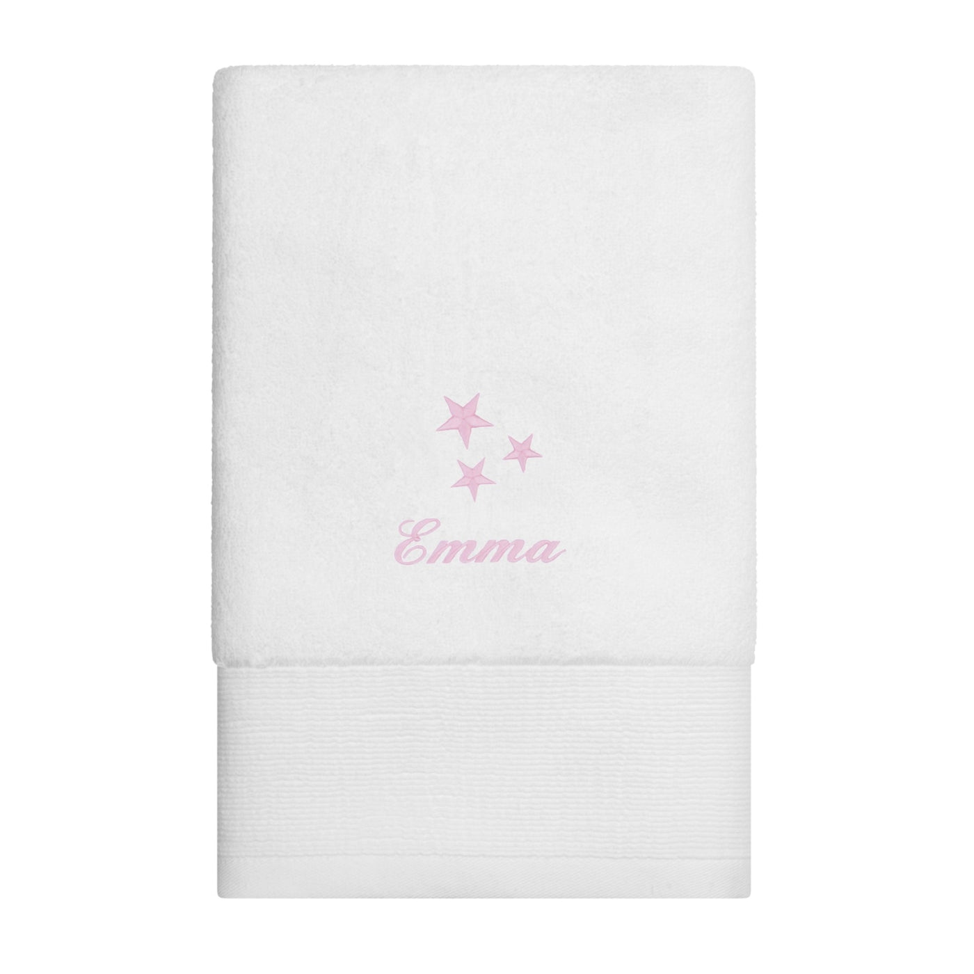 Star Motif Embroidered Como 700gsm Towel Collection