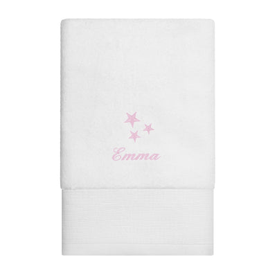 Star Motif Embroidered Como 700gsm Towel Collection