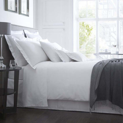 Brooklyn 300TC Cotton Sateen Duvet Cover with Button Hem