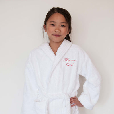 Milan Personalised Childrens Hooded Bathrobe Collection