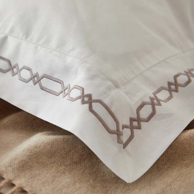 Henley Embroidered Band Detail Bed Linen Collection