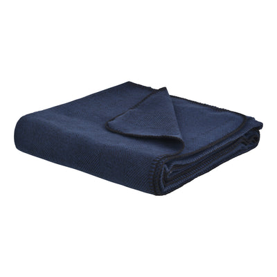 Lisbon Throw with Blanket Stitch Hem