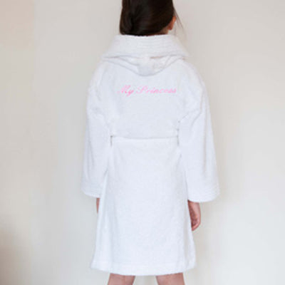 Milan Personalised Childrens Hooded Bathrobe Collection