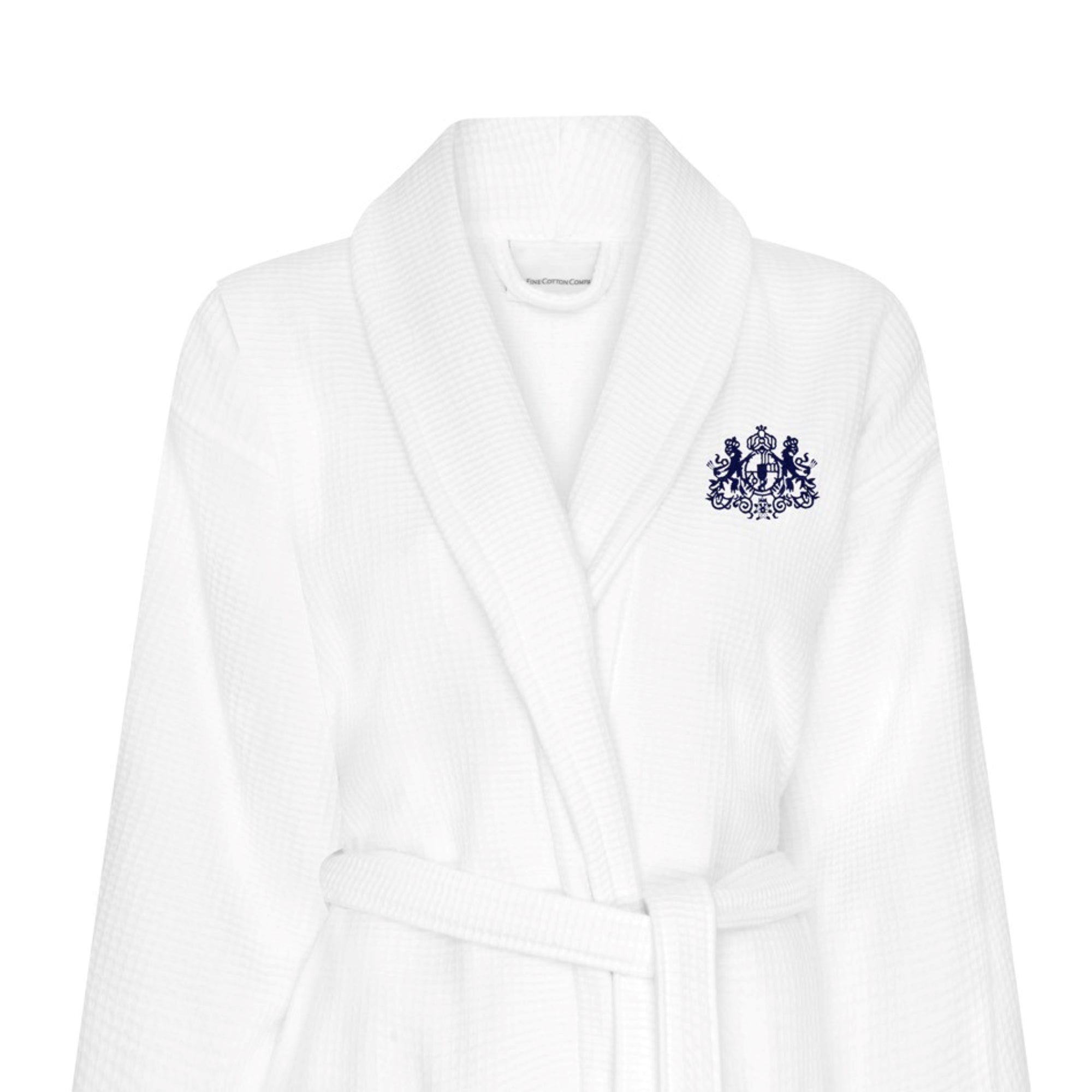 Crest or Motif Embroidered Bath Robe Collection – The Fine Cotton Company