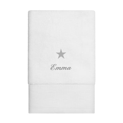 Star Motif Embroidered Como 700gsm Towel Collection