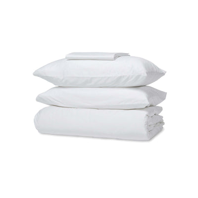 Vermont 200TC Organic Cotton Percale Duvet Cover Collection with Envelope Hem