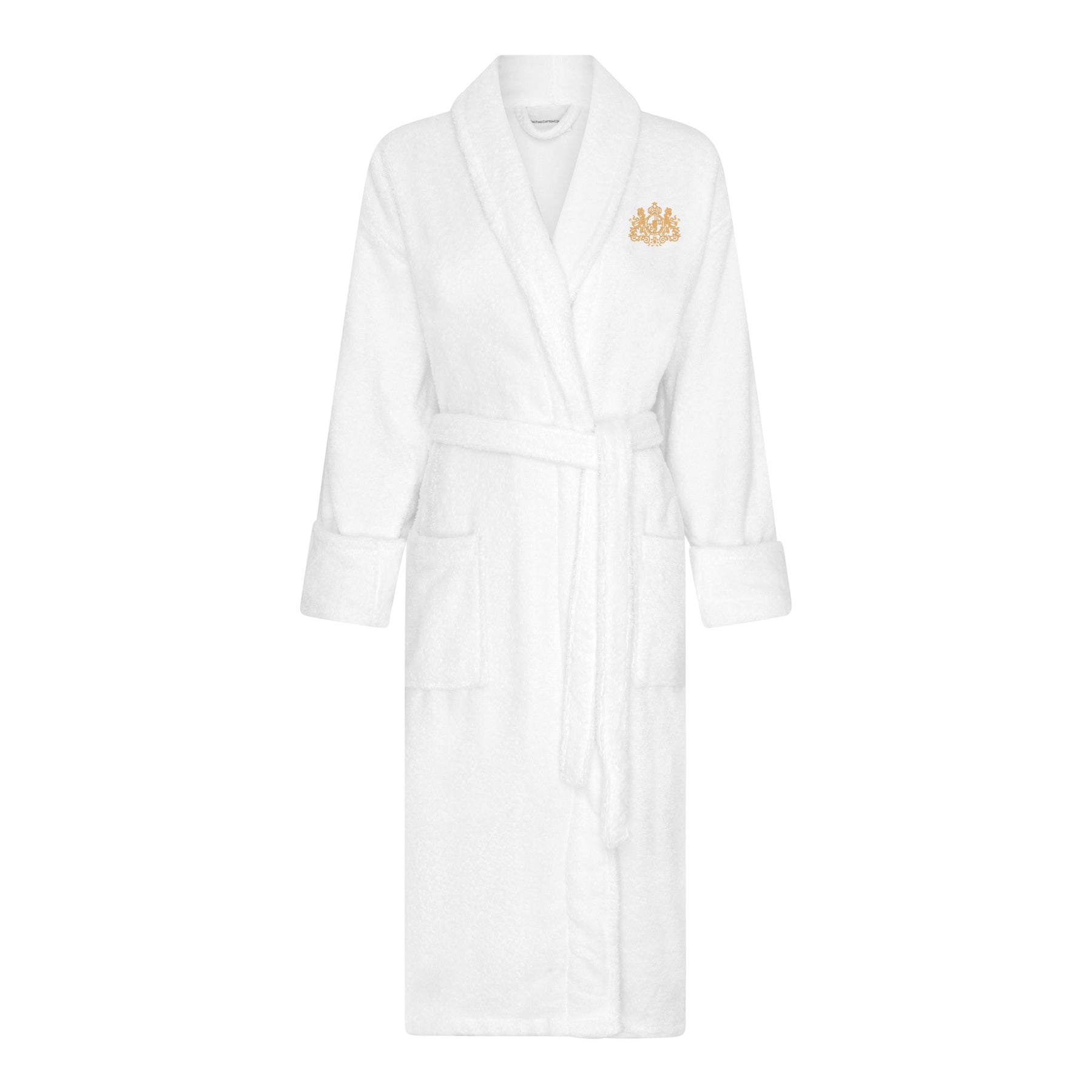 Crest or Motif Embroidered Bath Robe Collection – The Fine Cotton Company