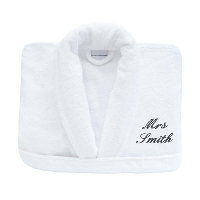 Verona Towelling Monogrammed Personalised Dressing Gown & Bath Robe Collection