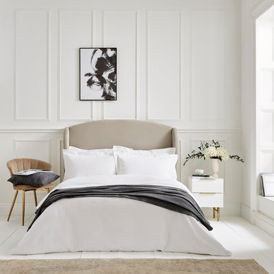 Lisbon Throw with Blanket Stitch Hem